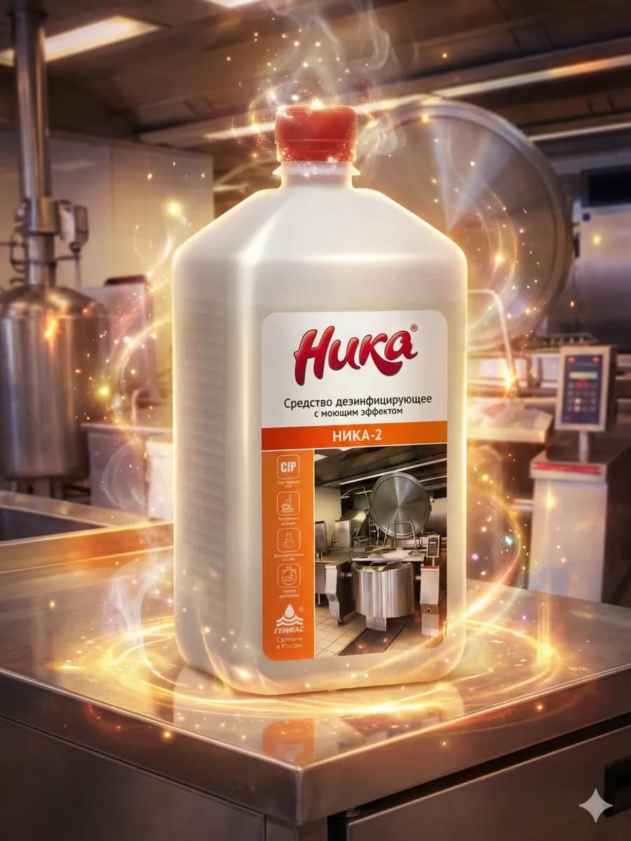 Дезинфицирующее средство с моющим эффектом 1л