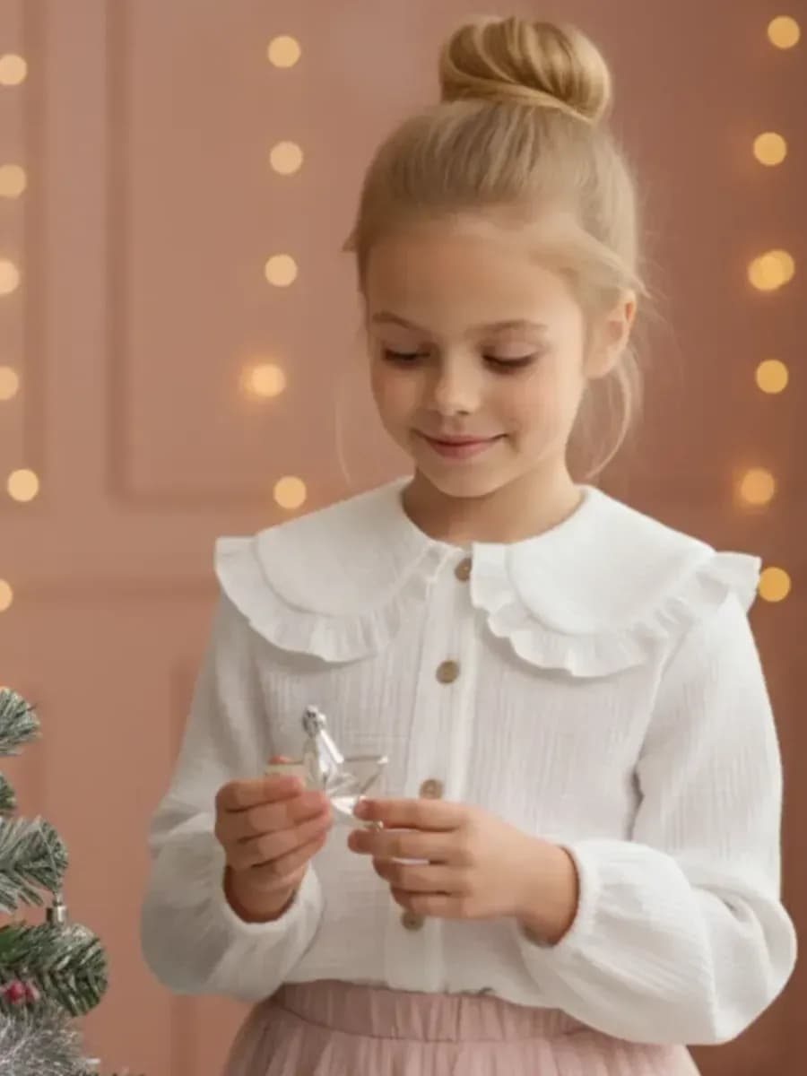 Нарядная блузка на праздник