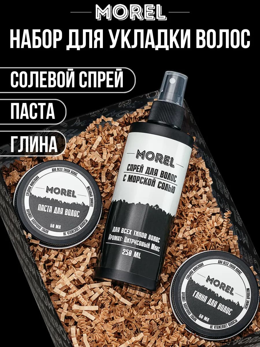 Подарочный набор для мужчин для укладки волос