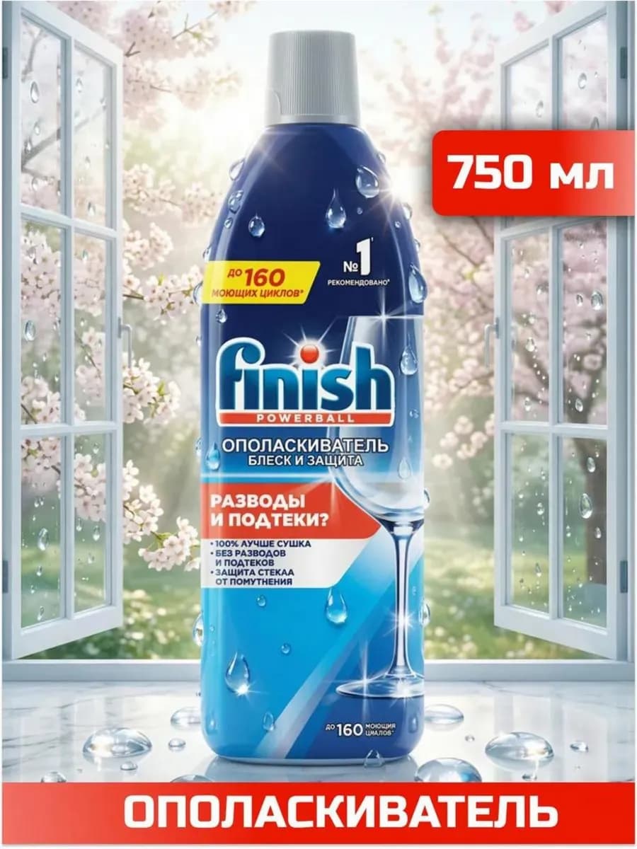 Ополаскиватель для посудомоечных машин