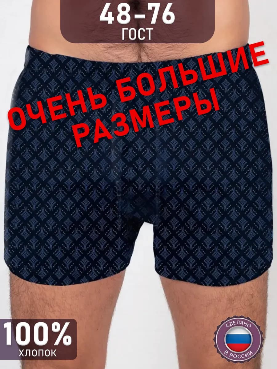 Трусы семейные боксеры большие размеры ГОСТ 1 шт