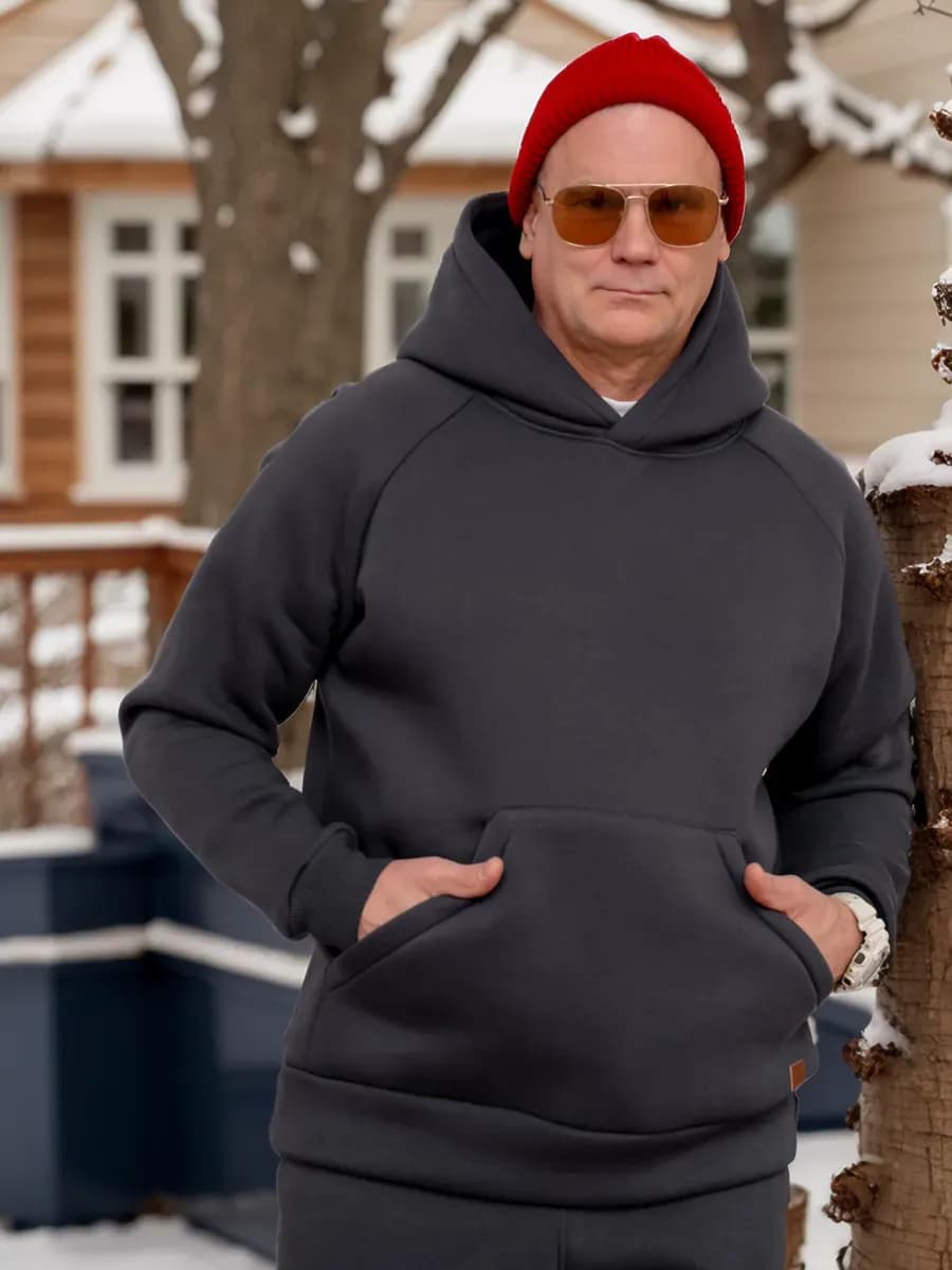 Спортивный костюм зимний с начесом теплый