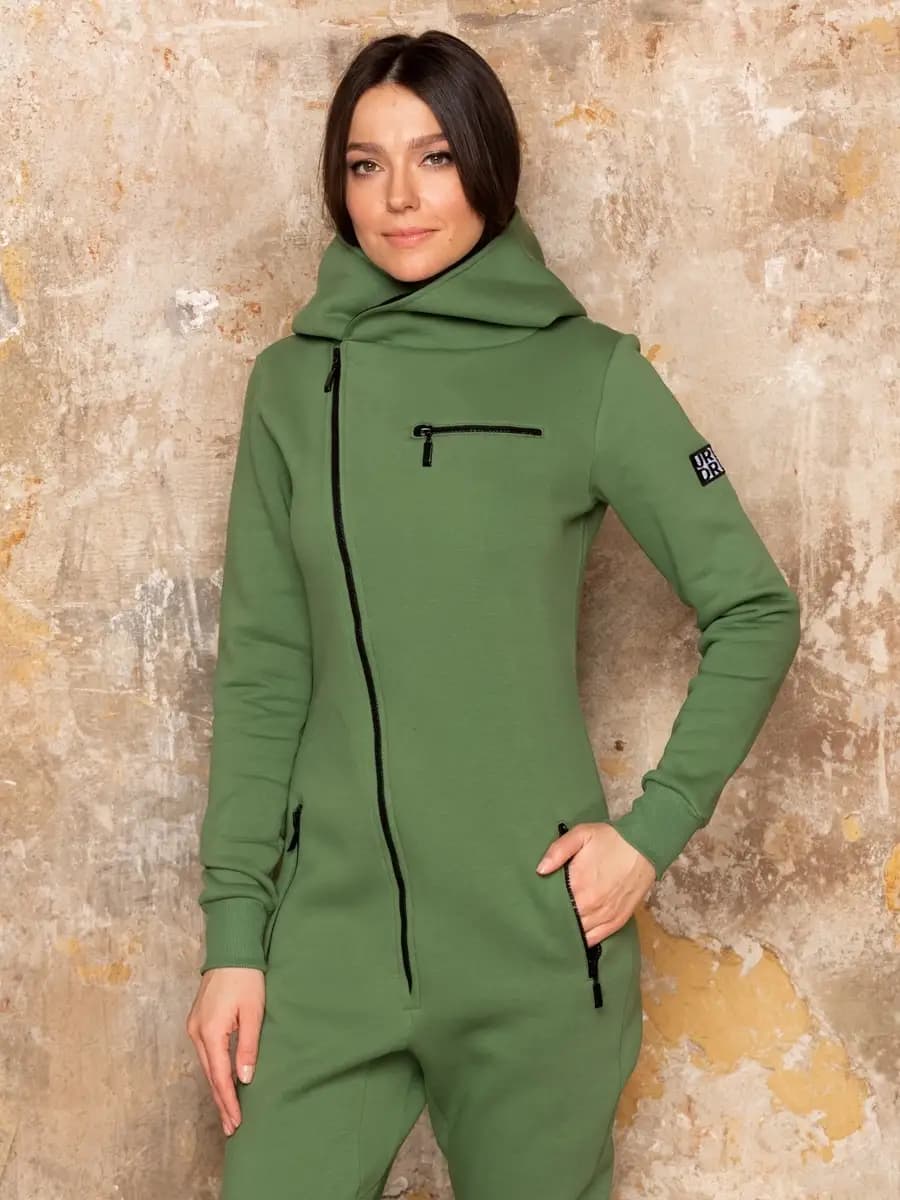 Комбинезон с начесом утепленный