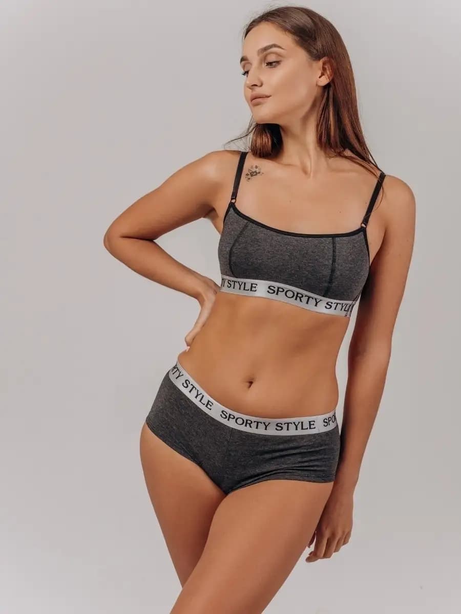 Трусы шорты спортивные хлопок на широкой резинке