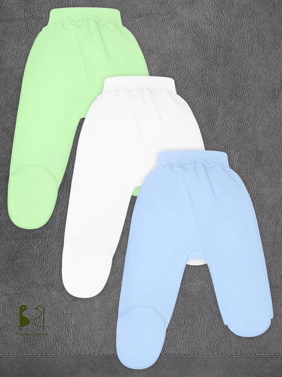 Набор ползунков для новорожденных 3 штуки