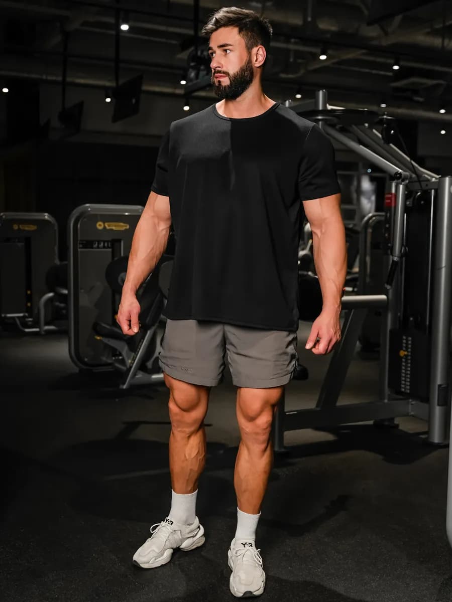 Футболка спортивная для фитнеса для бега