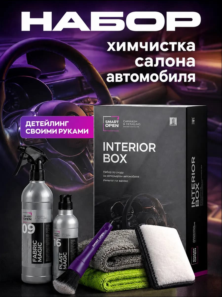 Набор автохимии для салона