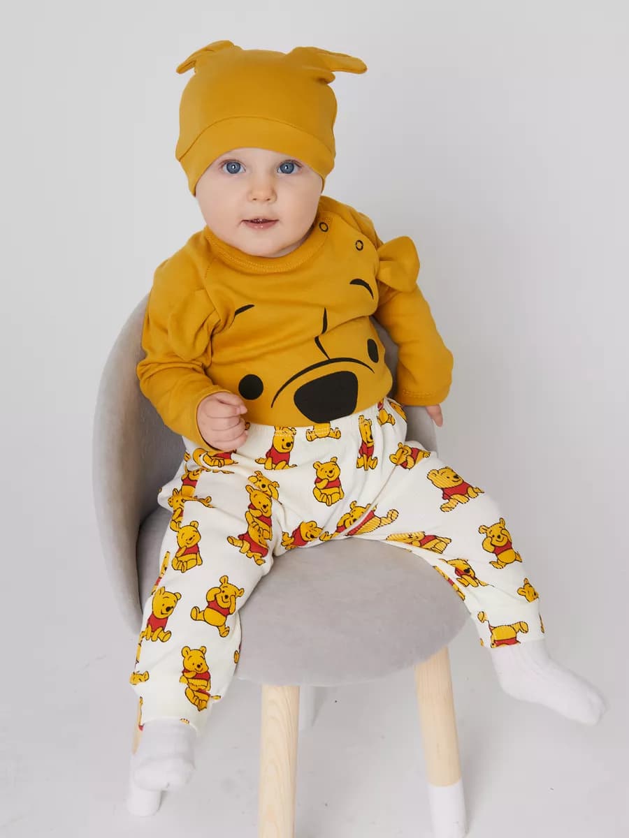 Костюм боди для новорожденного малыша Винни Пух