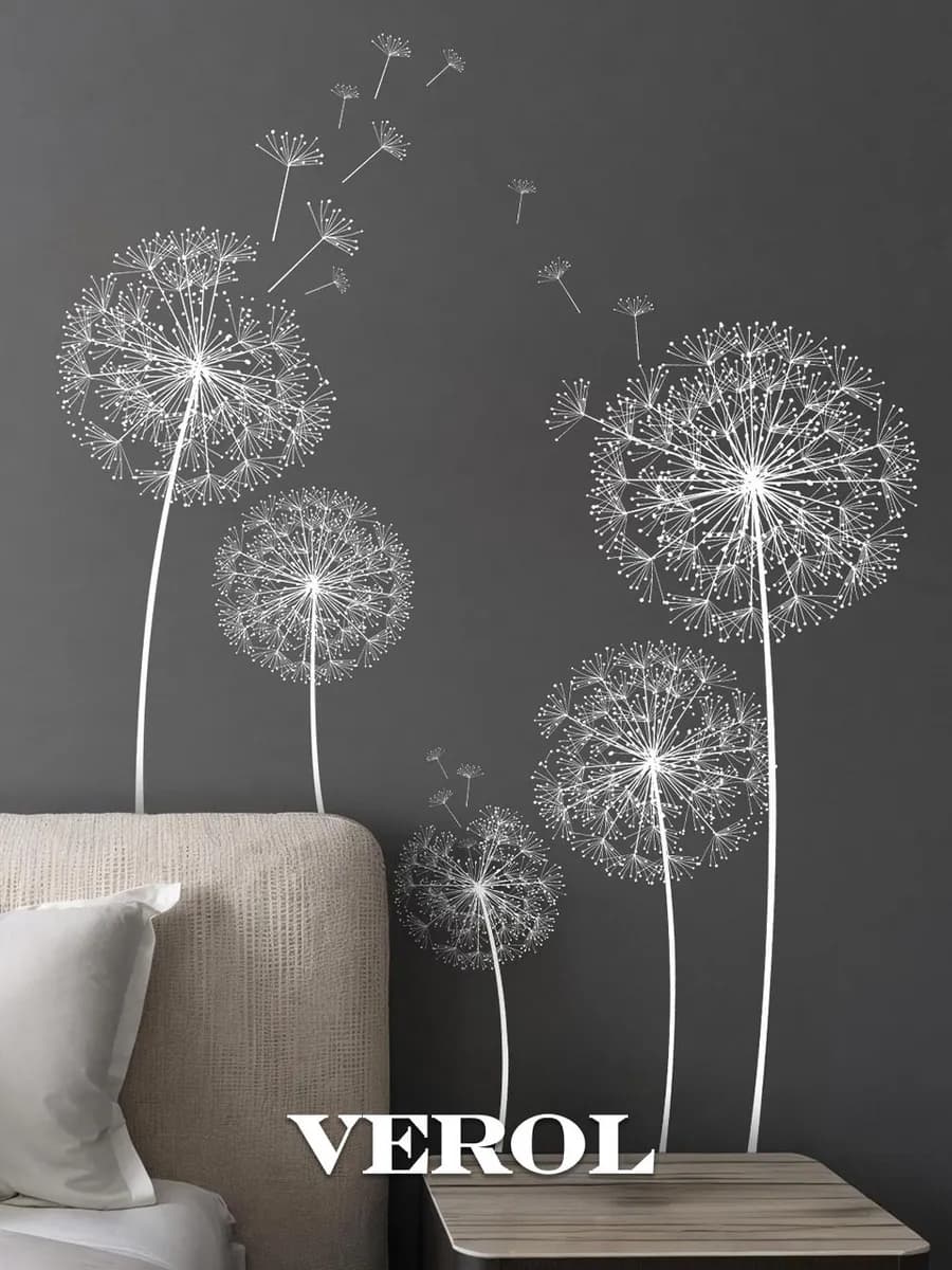 Интерьерные наклейки на стену декор