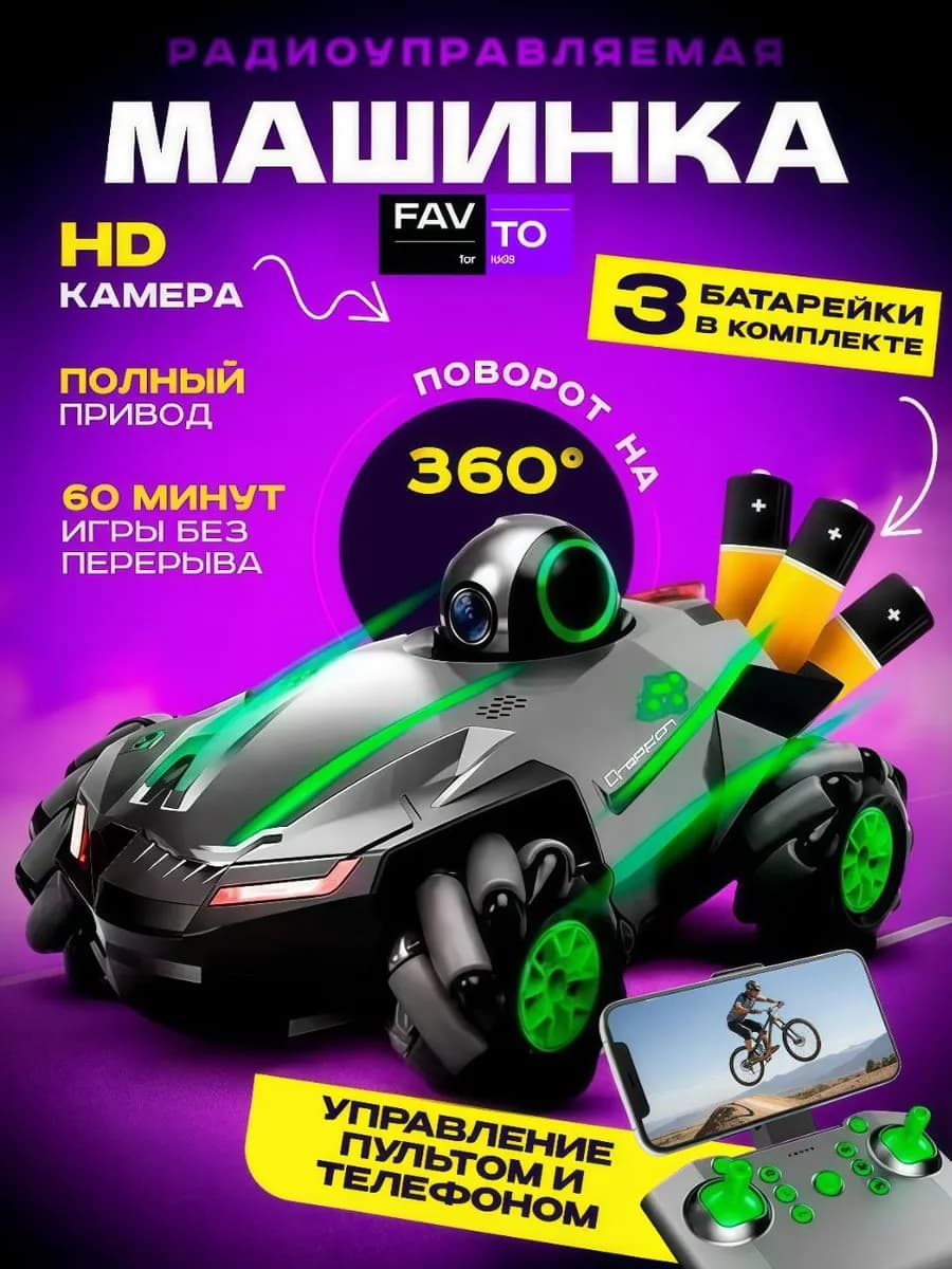 Внедорожник c HD камерой
