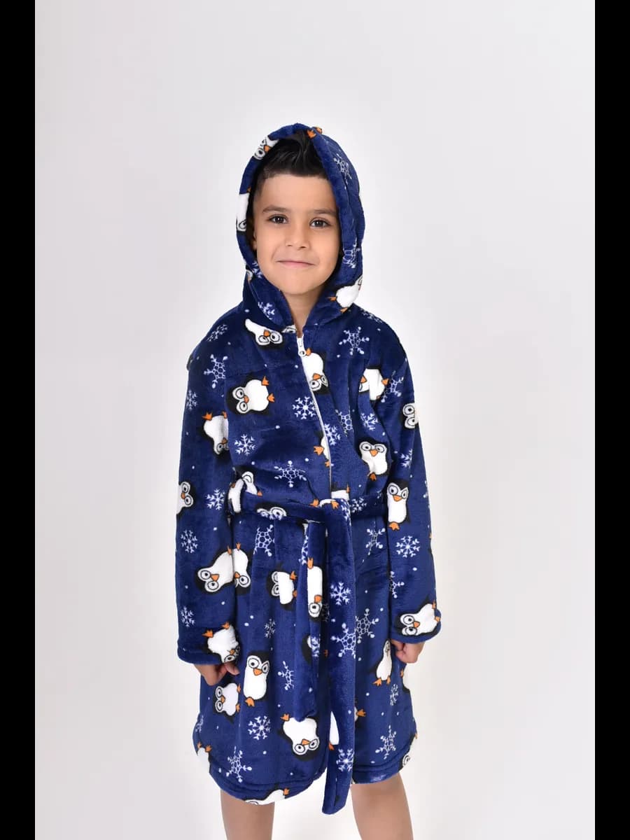 Халат теплый на молнии