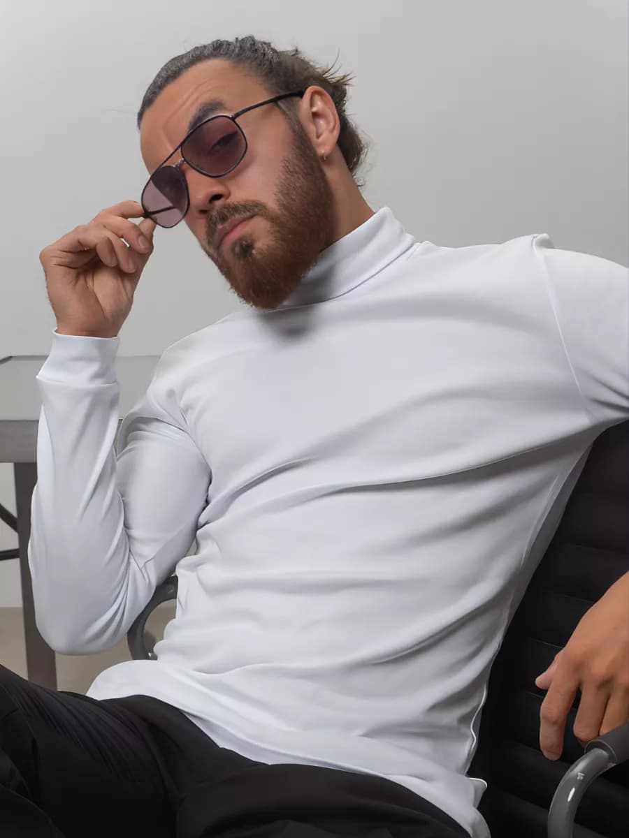 Водолазка с высоким горлом