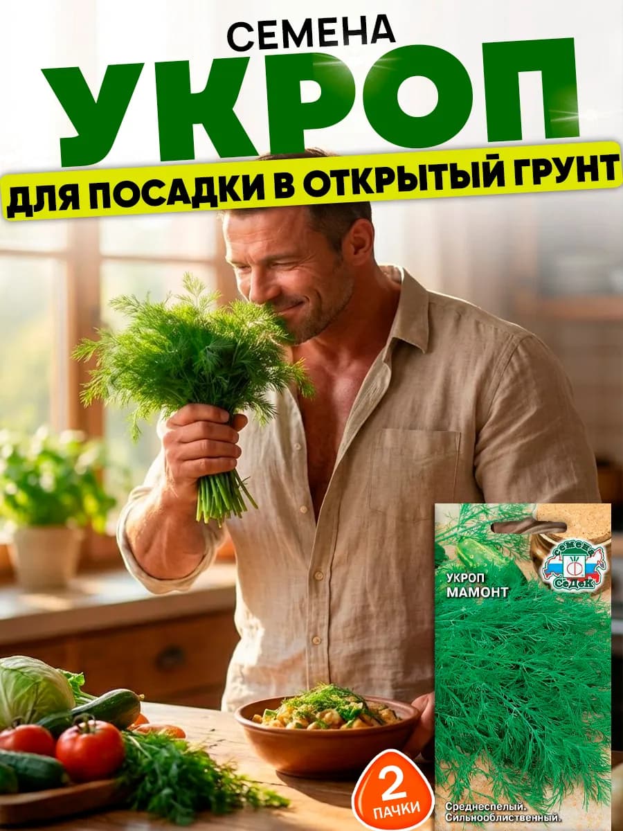 Семена укропа Мамонт