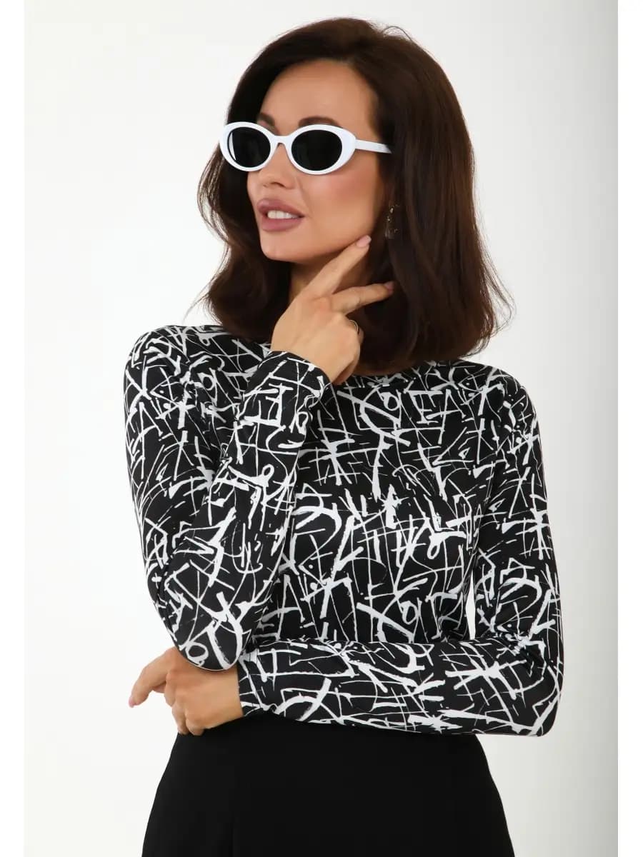 Лонгслив трикотажный длинный рукав