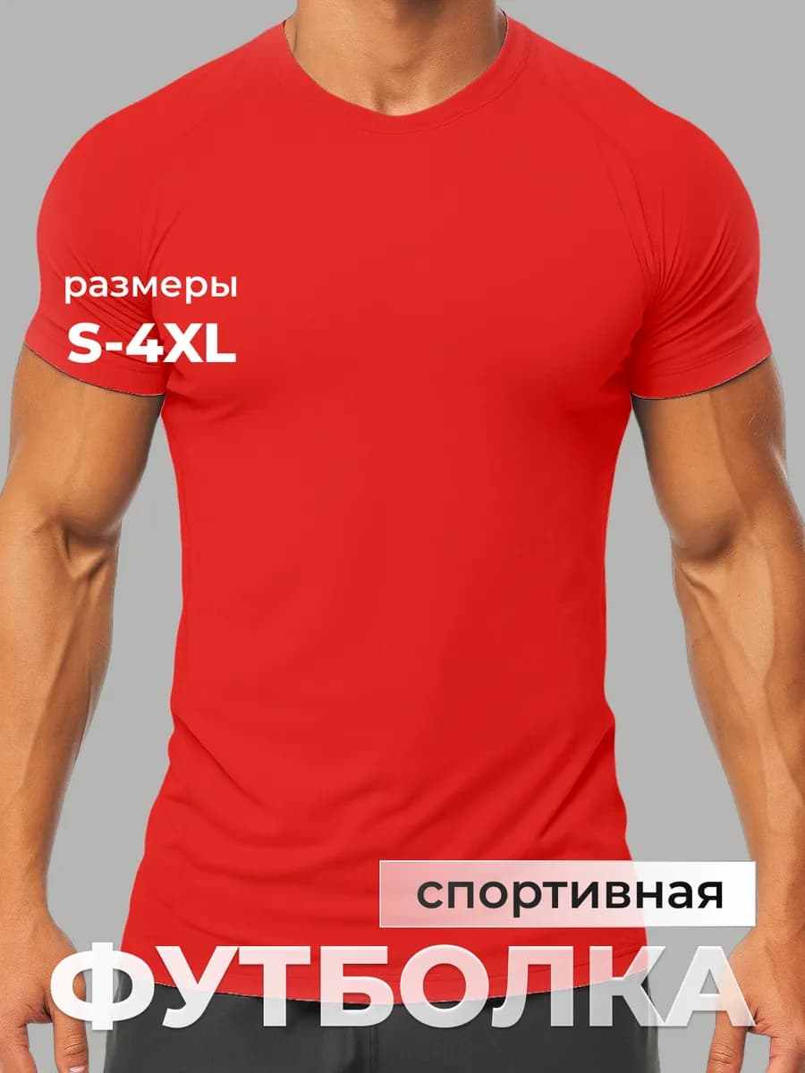 Футболка спортивная для тренировки, dry control