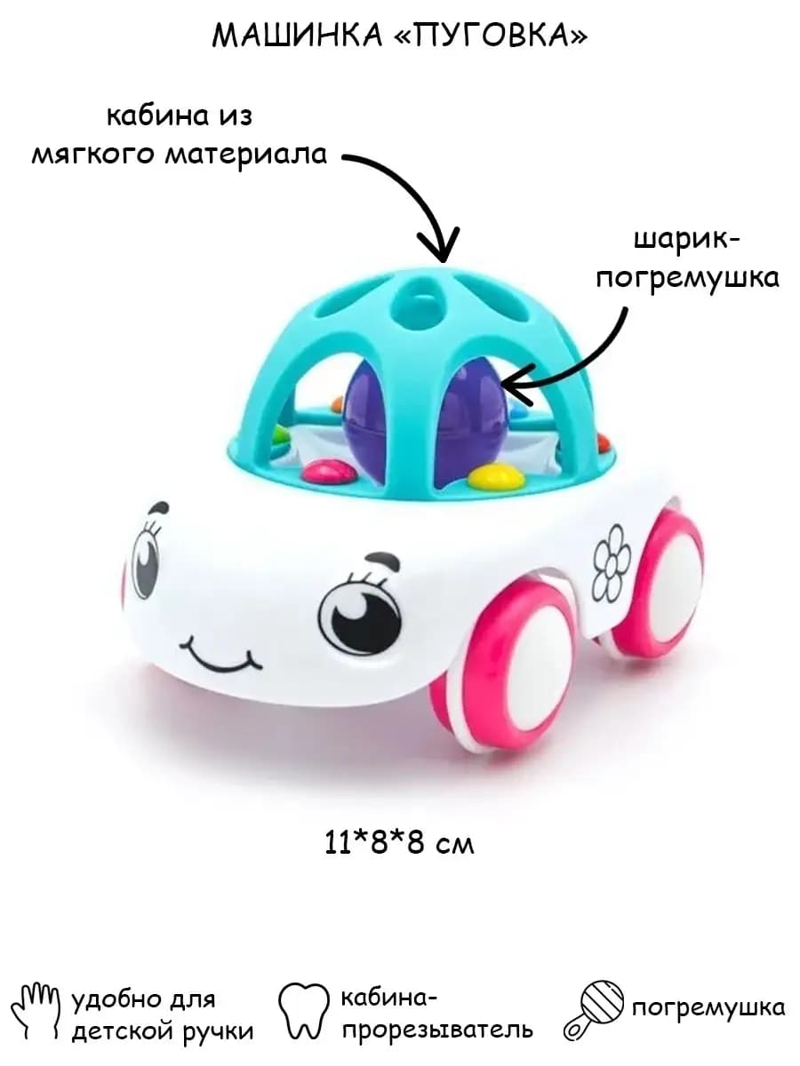 Машинка,Прорезыватель,Погремушка