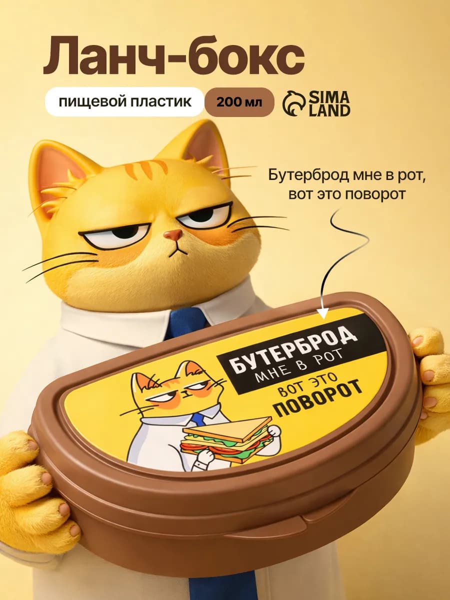 Ланч-бокс для еды, бутербродница