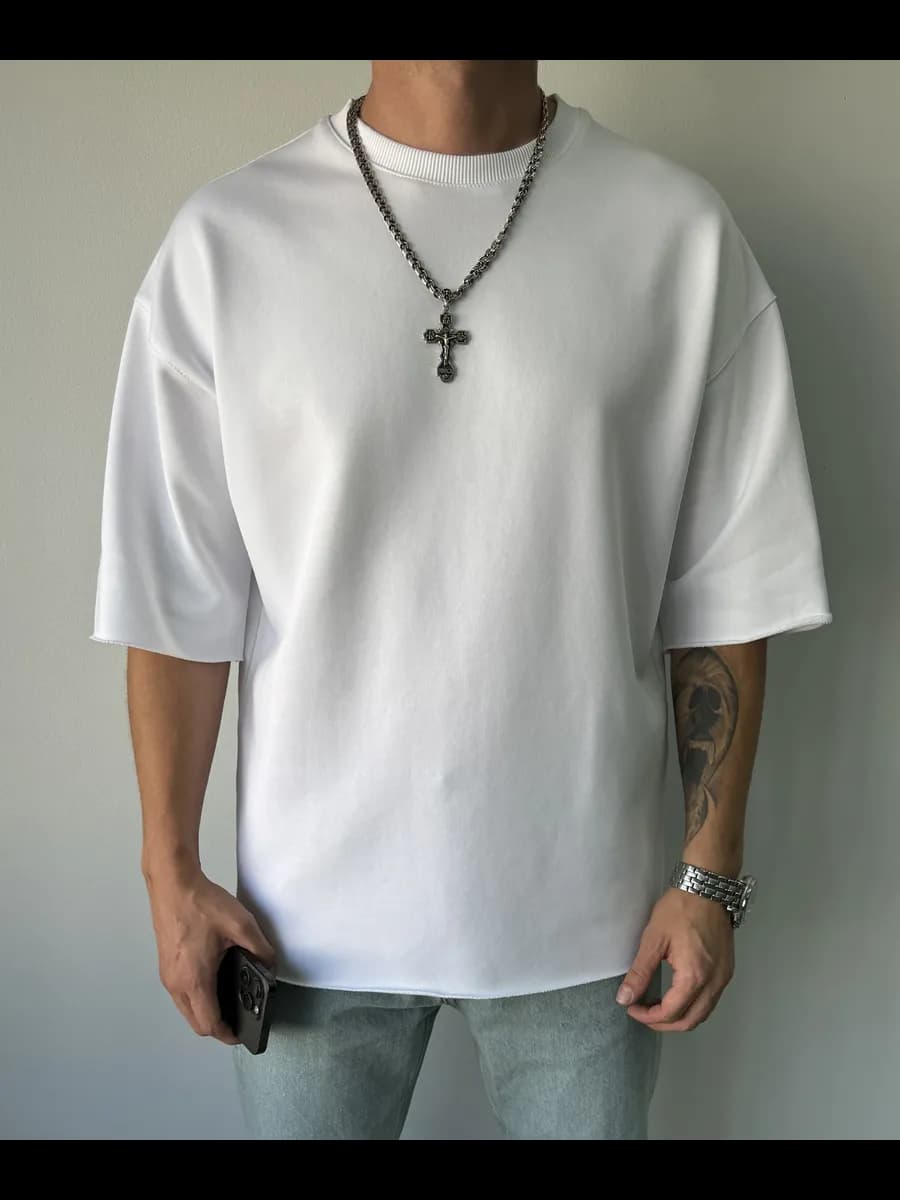 Футболка базовая оверсайз