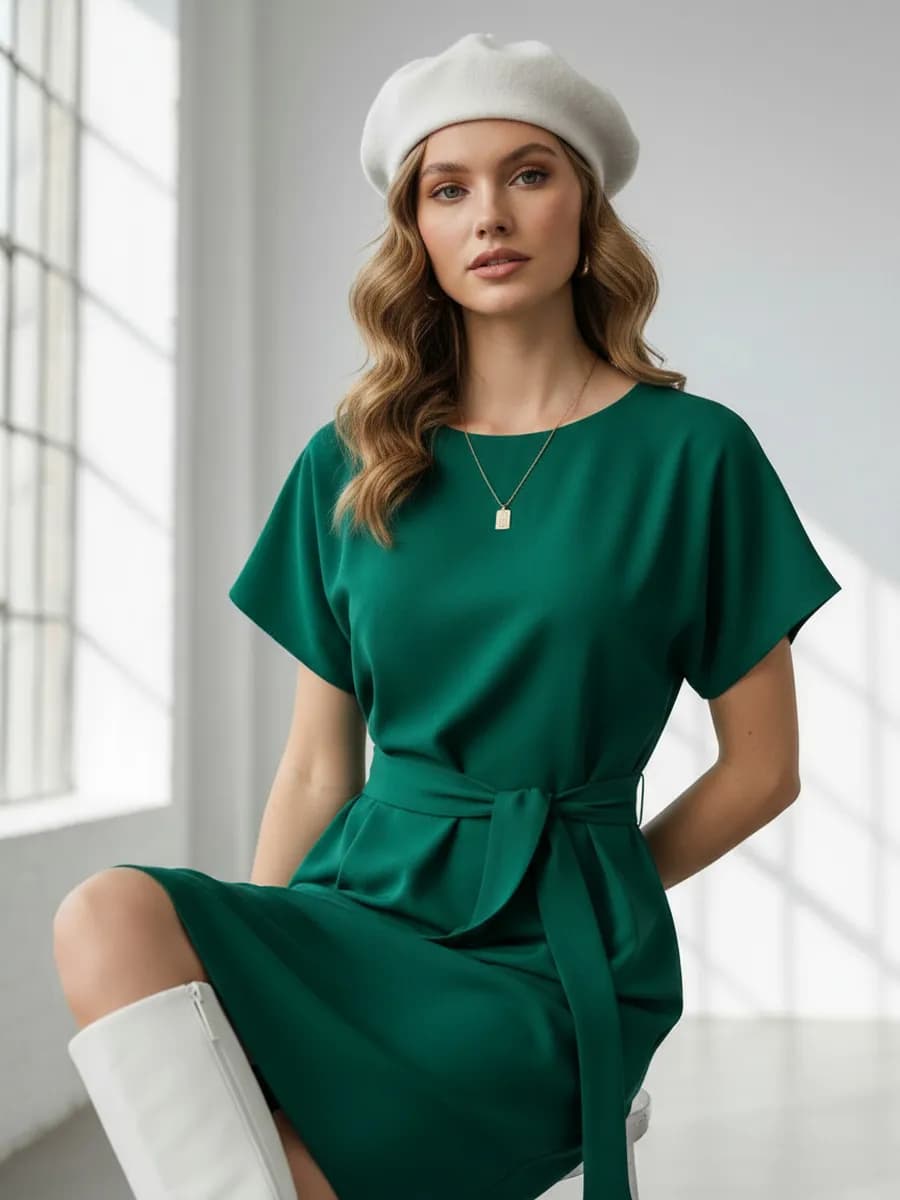 Платье офисное базовое