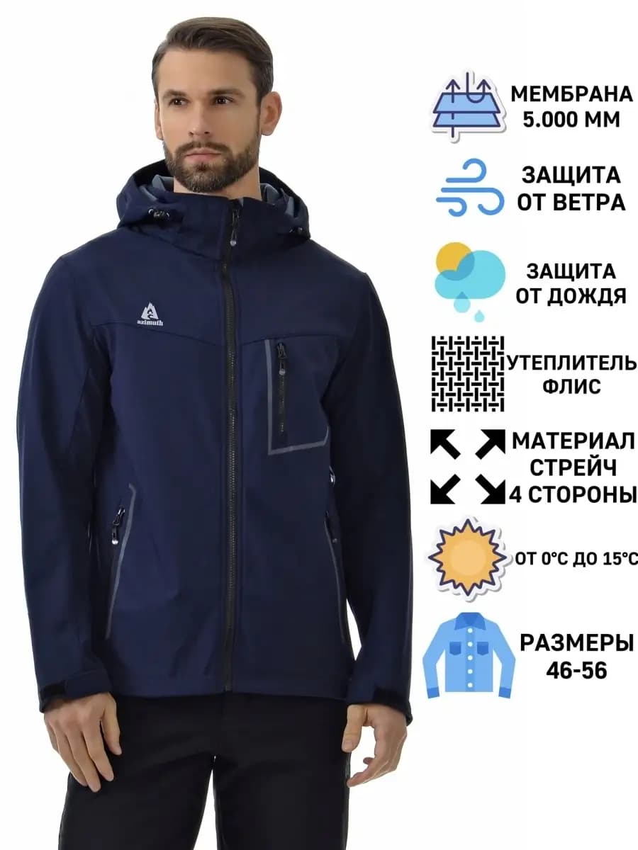 Куртки softshell для мужчин