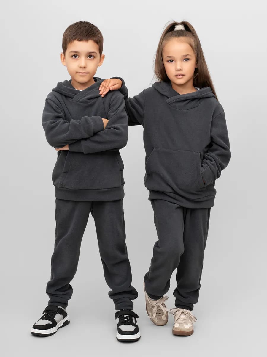Костюм из флиса спортивный теплый детский