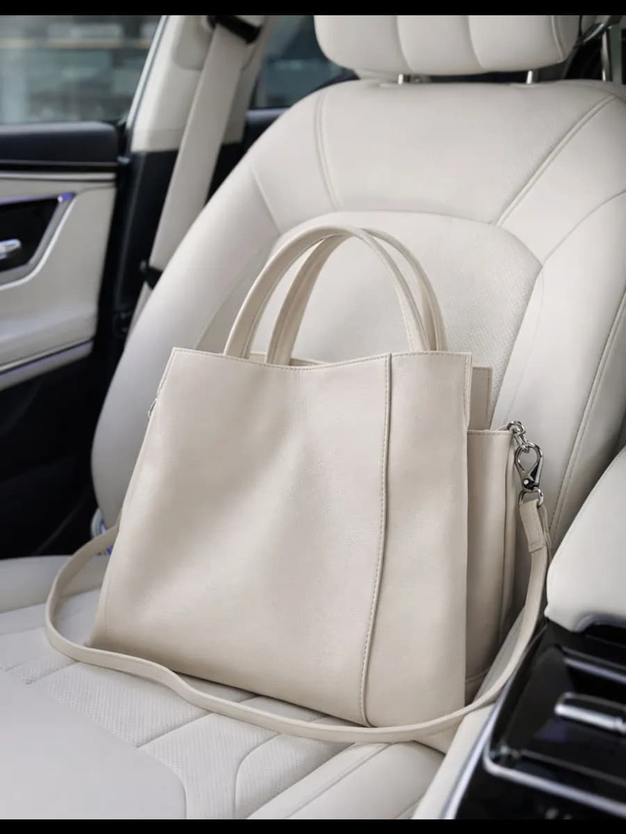 Сумка женская через плечо шоппер искусственная кожа