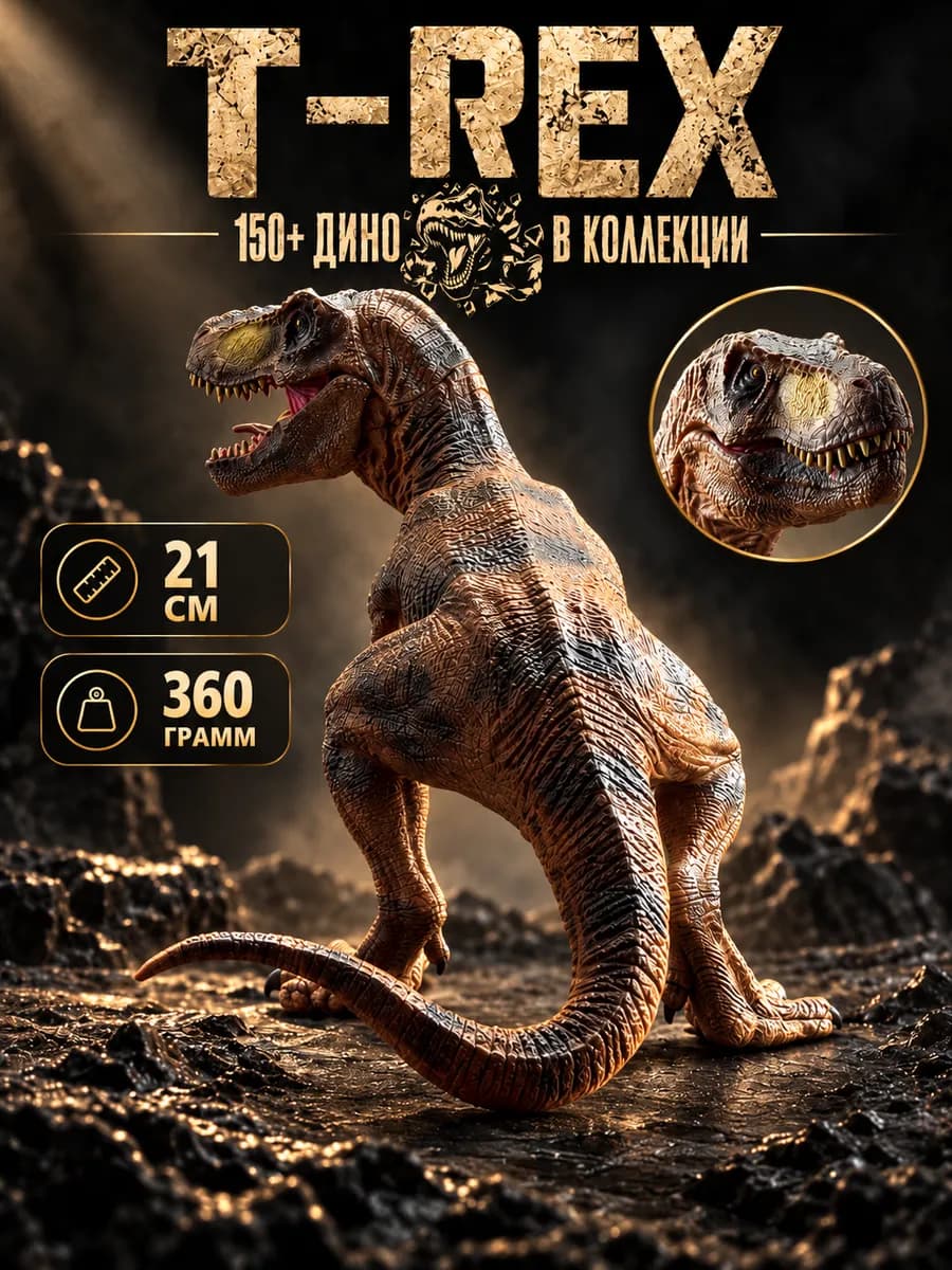 Динозавр фигурки Тираннозавр jurassic