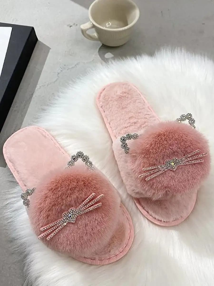 Тапочки домашние открытые