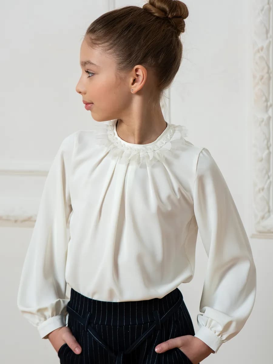 Блузка школьная нарядная