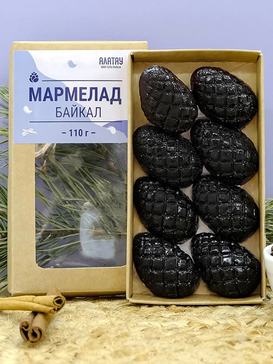 Мармелад сосновый Байкал 110 гр. натуральный