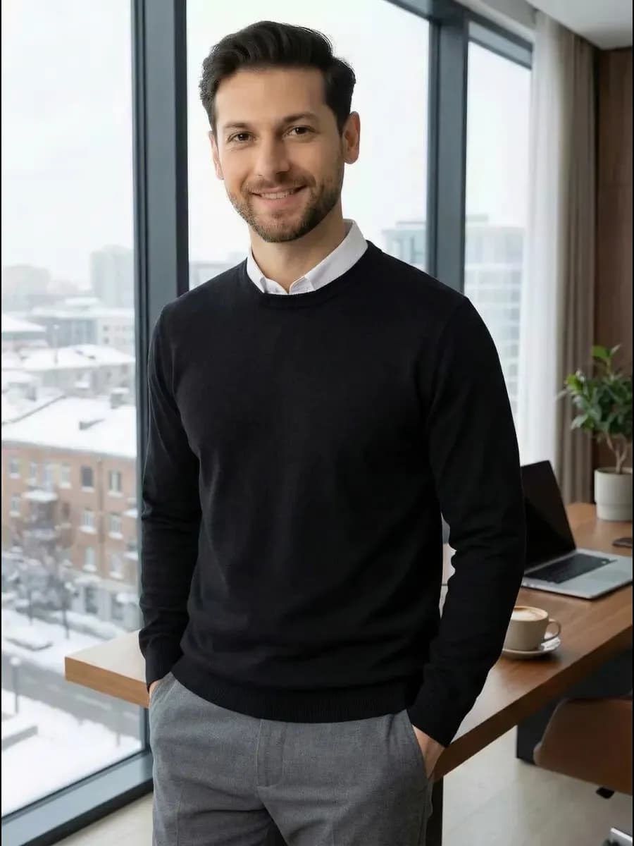 Джемпер кофта в офис