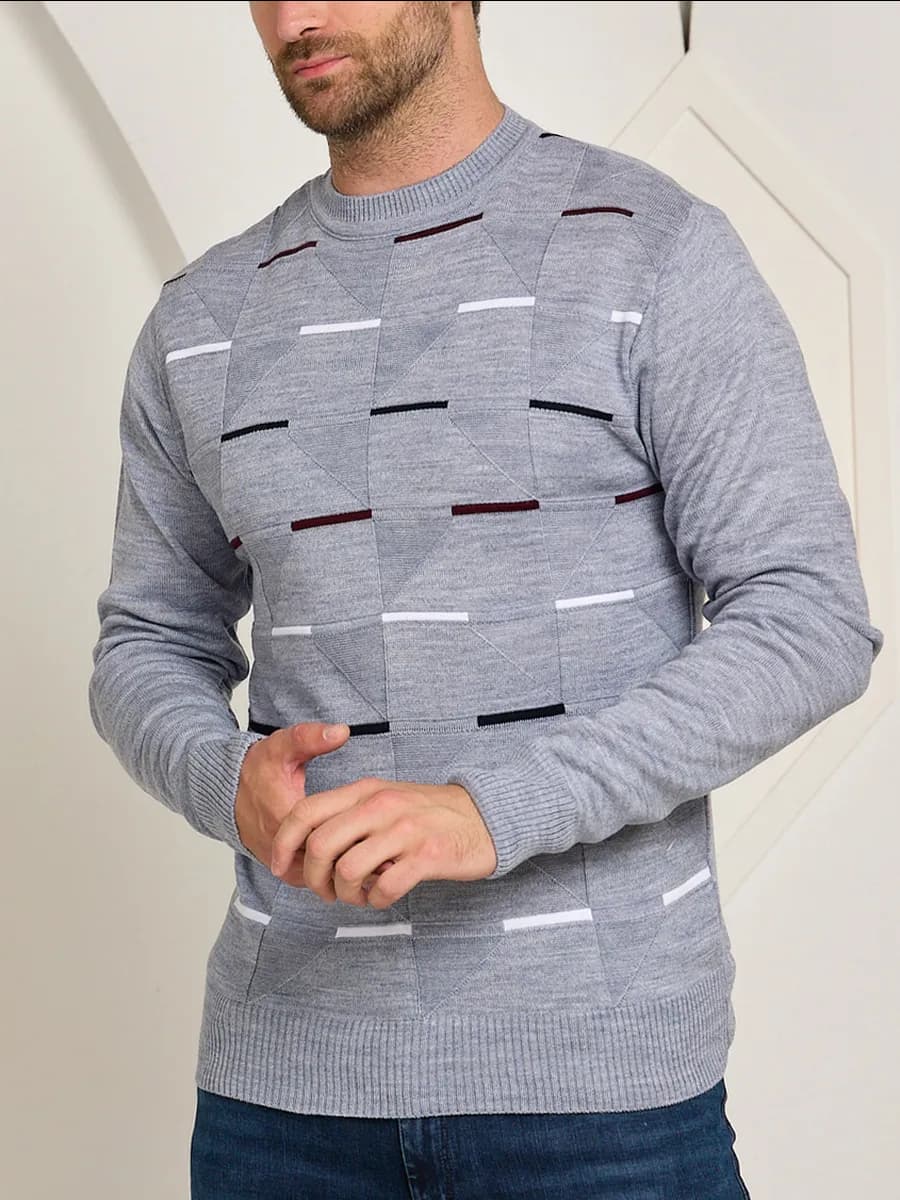 Джемпер вязаный