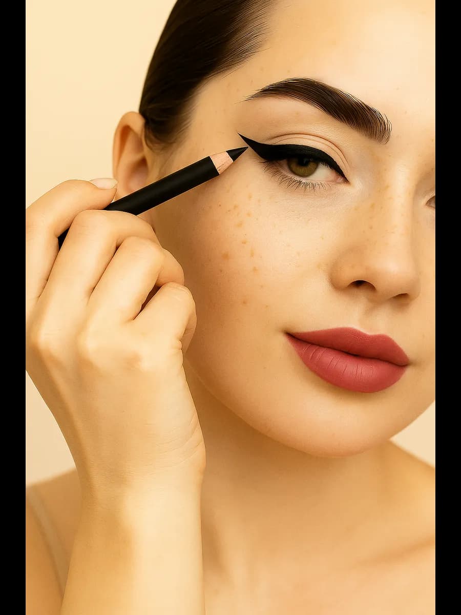 Карандаш для глаз стрелок межреснички - фото 1