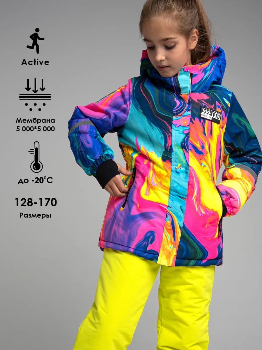Зимняя куртка из мембранной ткани