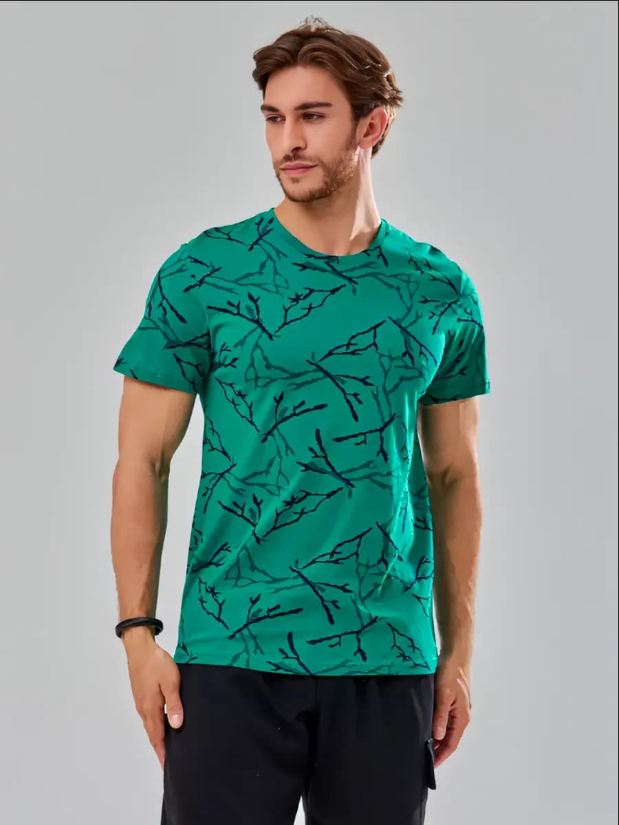 Футболка мужская базовая хлопковая