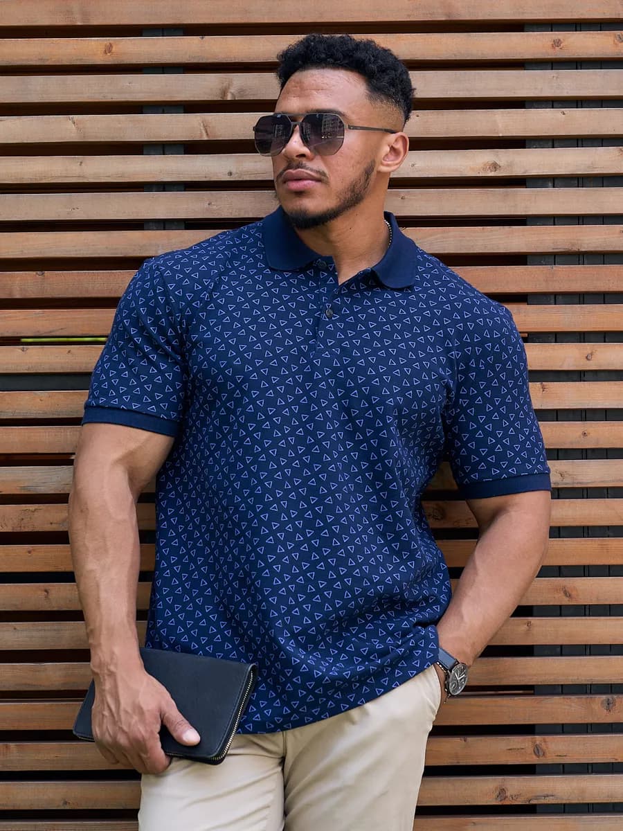 Футболка-поло стильная - фото 1