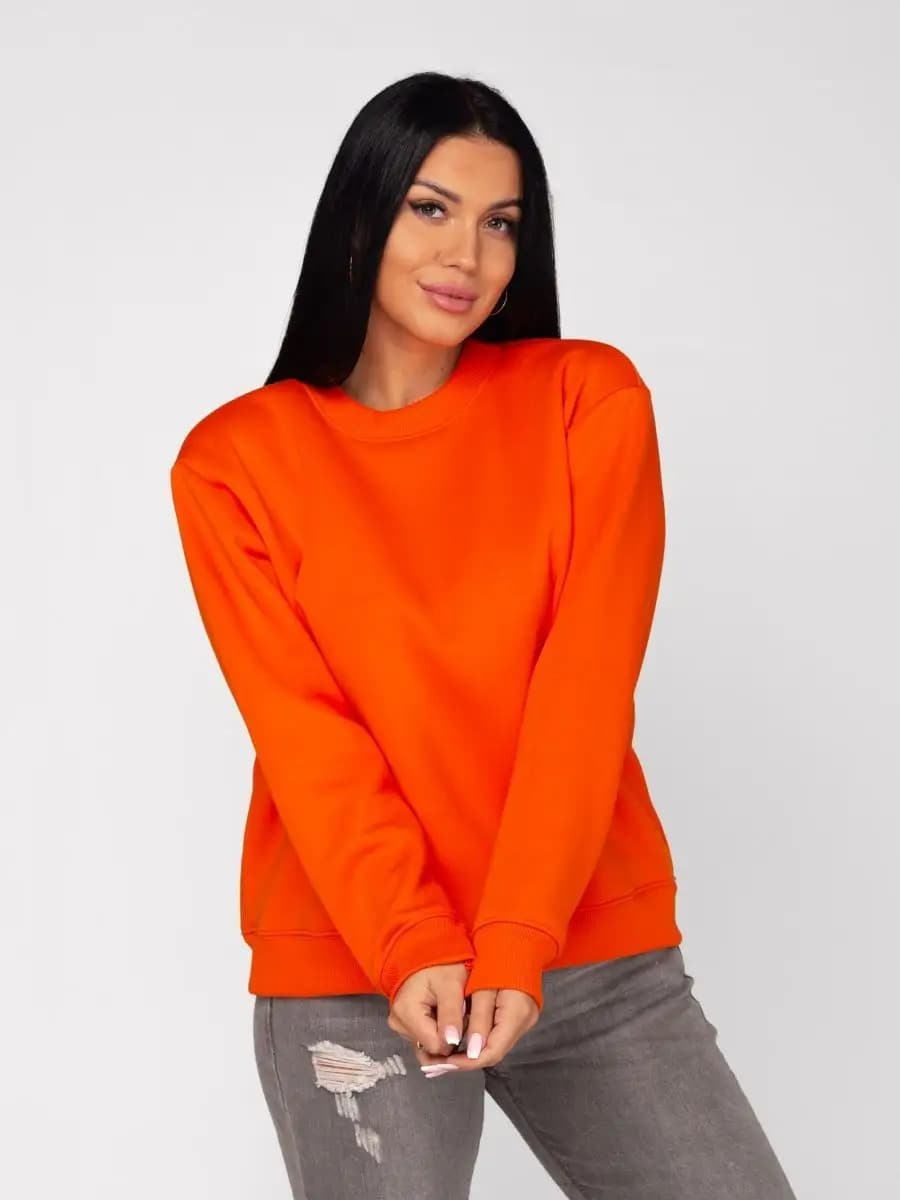 Толстовка теплая без капюшона