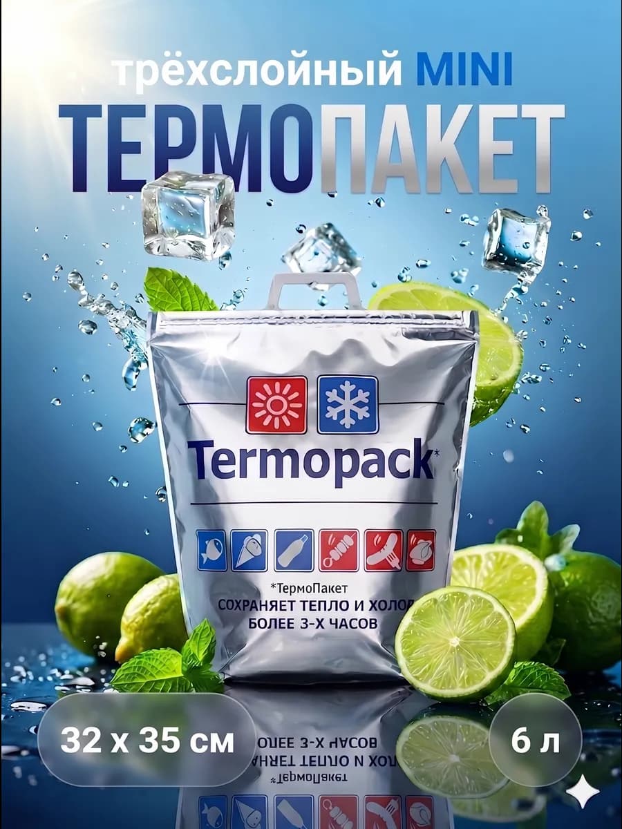 Термопакет для замороженных продуктов