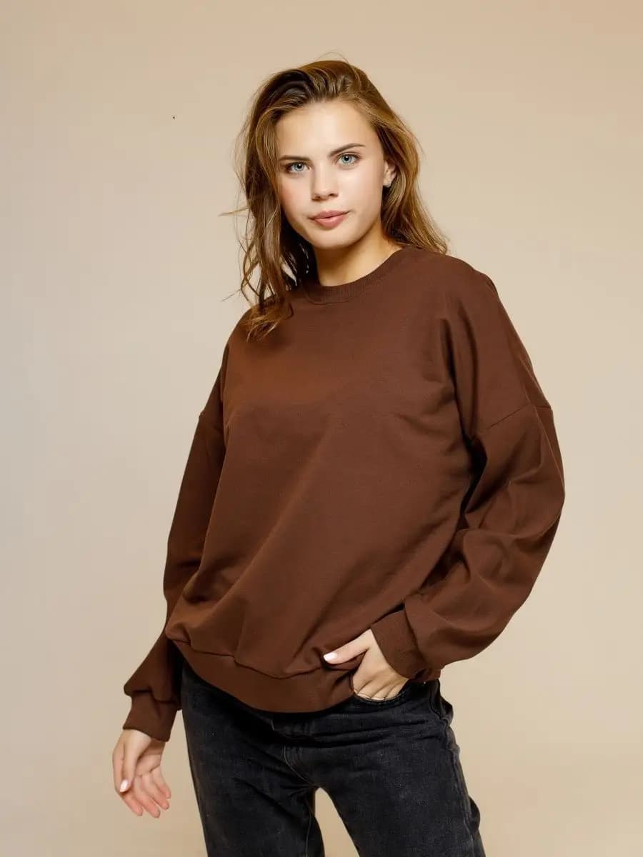 свитшот оверсайз