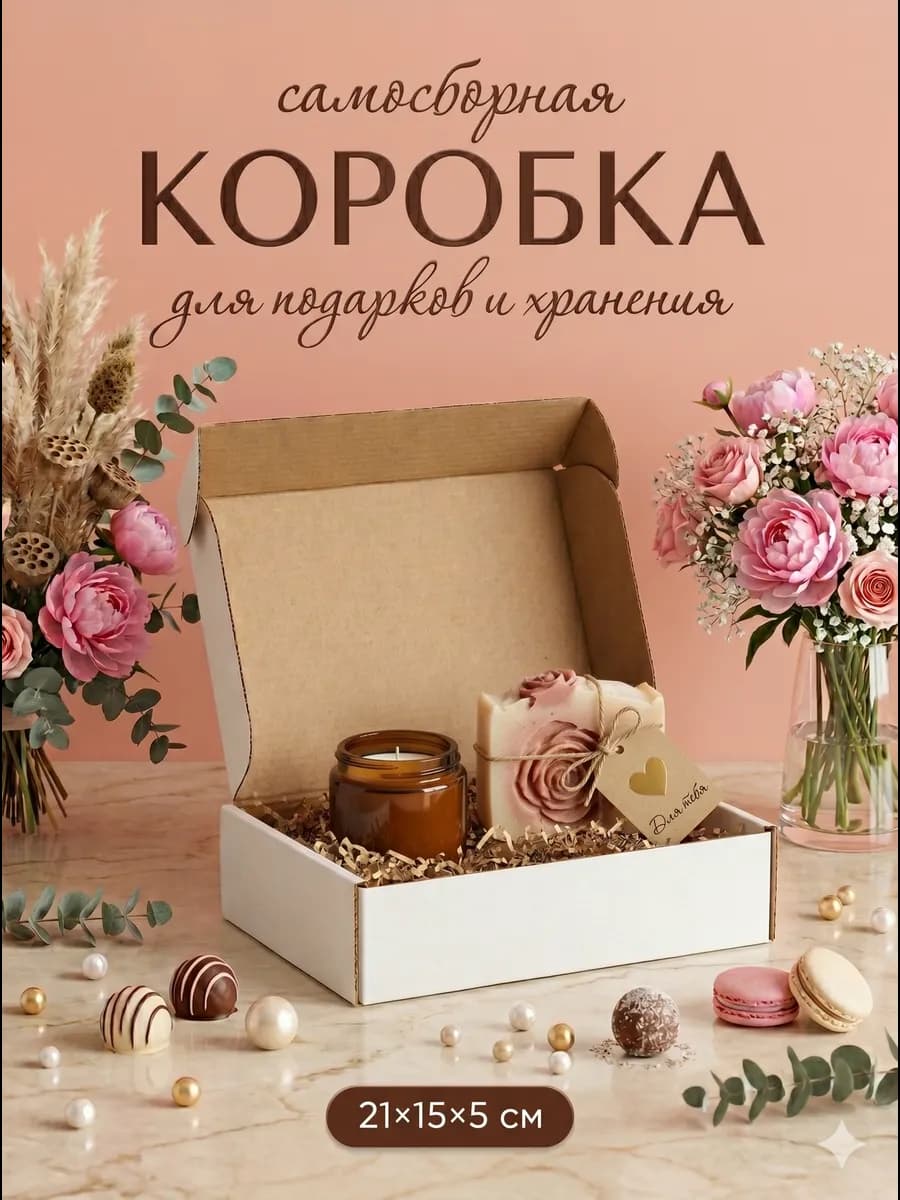 Коробка для упаковки подарков и хранения
