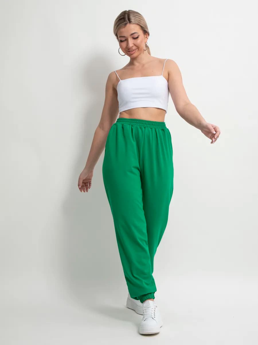 Брюки спортивные домашние свободные джоггеры летние