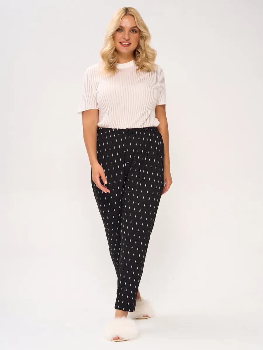 Штаны домашние хлопок - фото 1