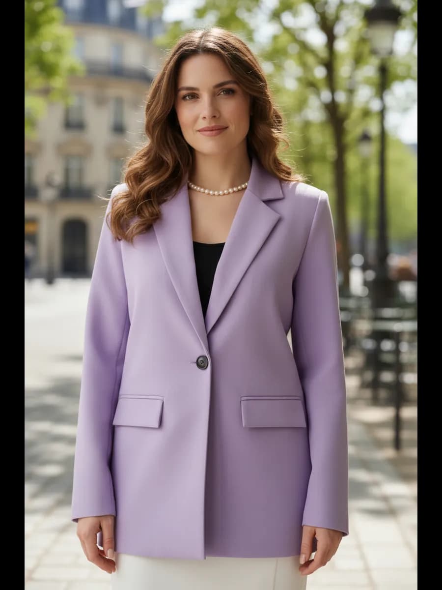 Пиджак свободного кроя жакет для торжества и офиса