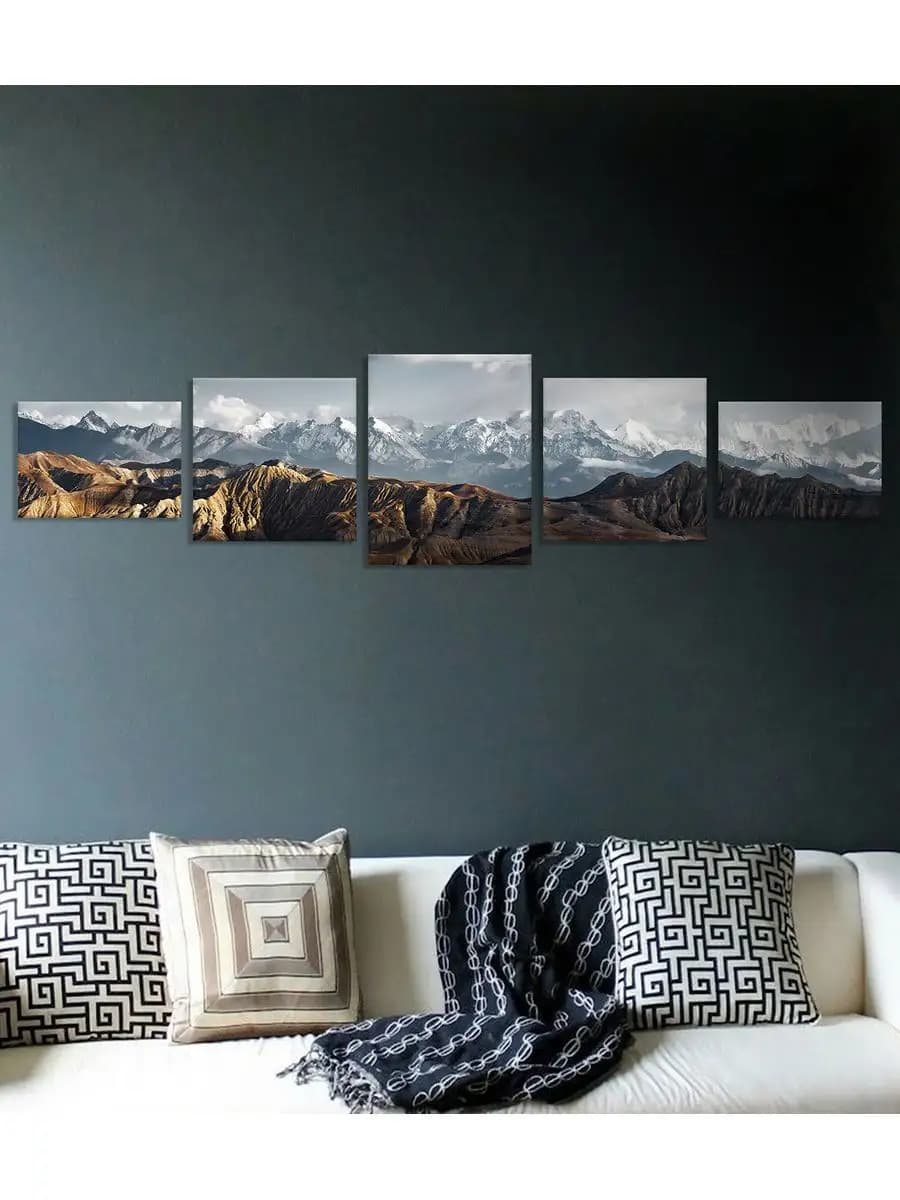 Модульная картина Природа, горный пейзаж