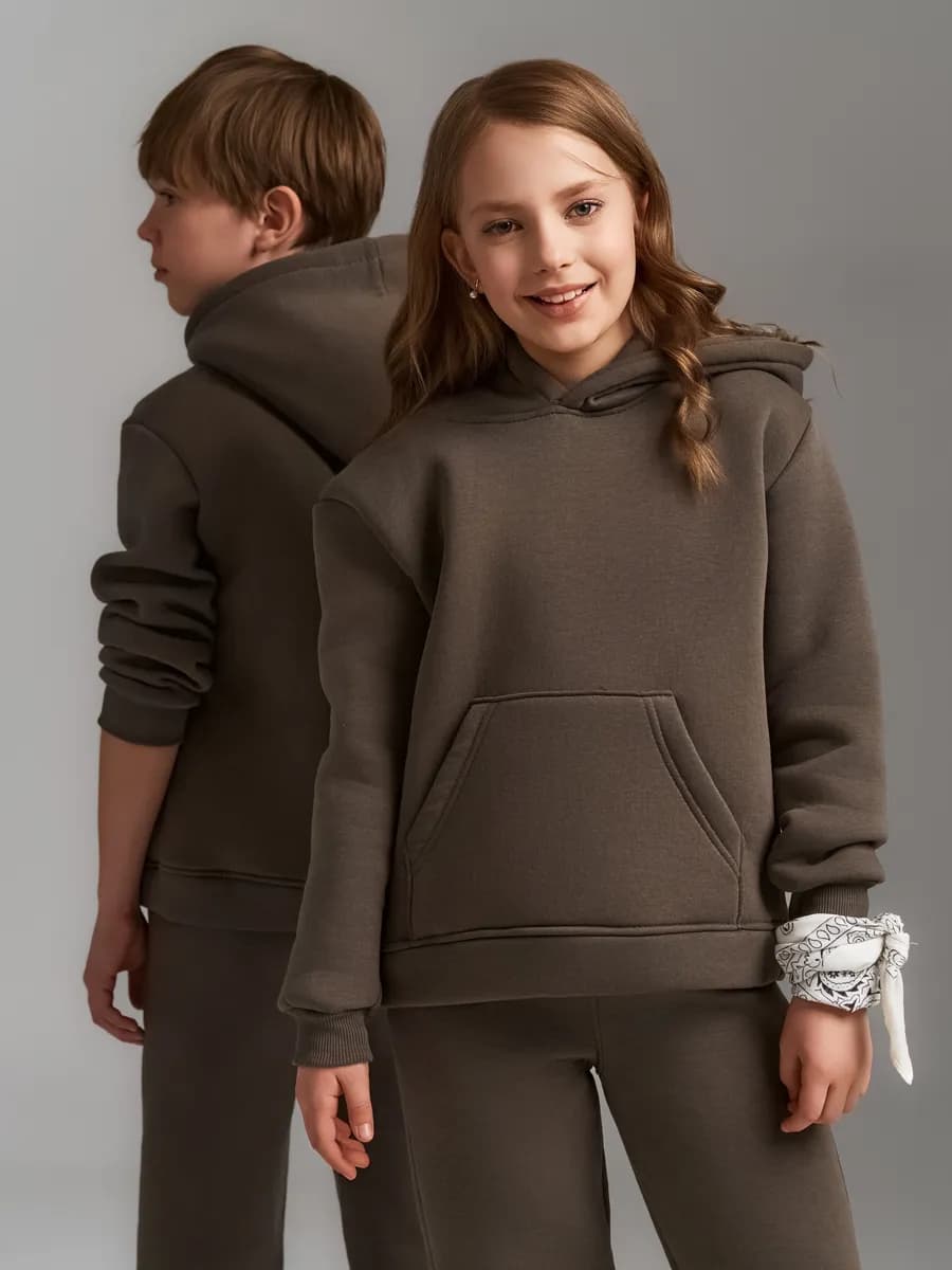 Спортивный костюм с начесом теплый осенний