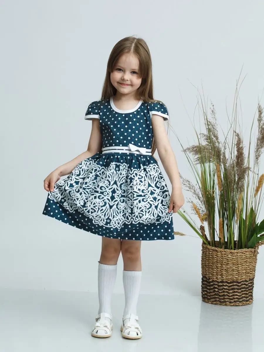 Платье в садик