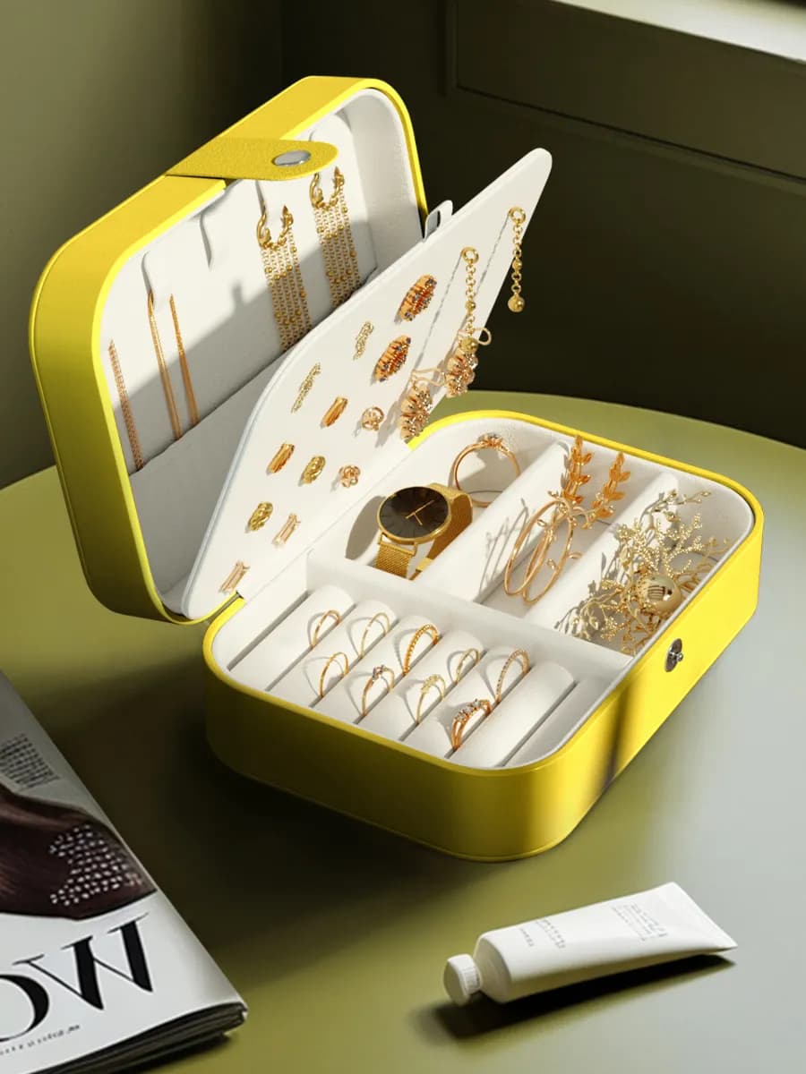 Шкатулка для хранения украшений и бижутерии большая