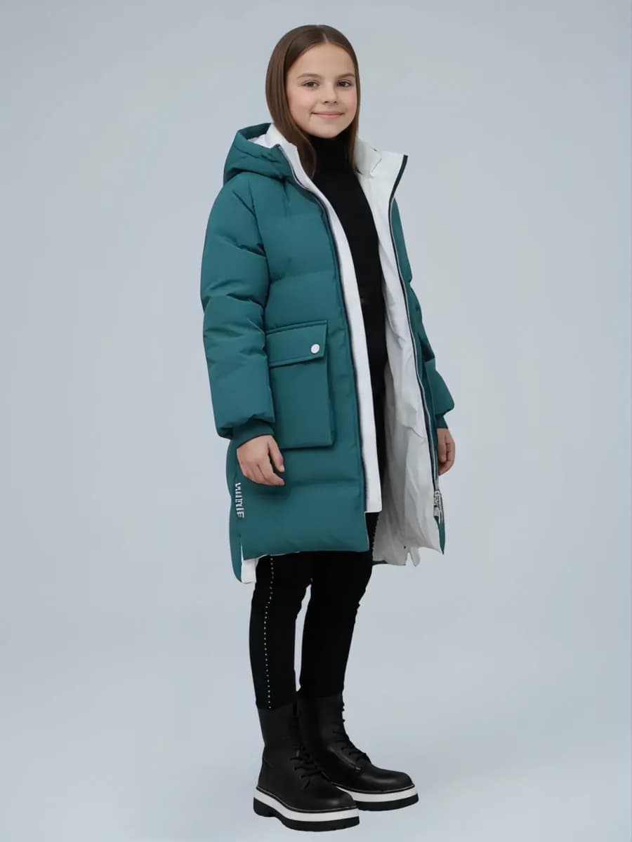 Куртка еврозима с капюшоном