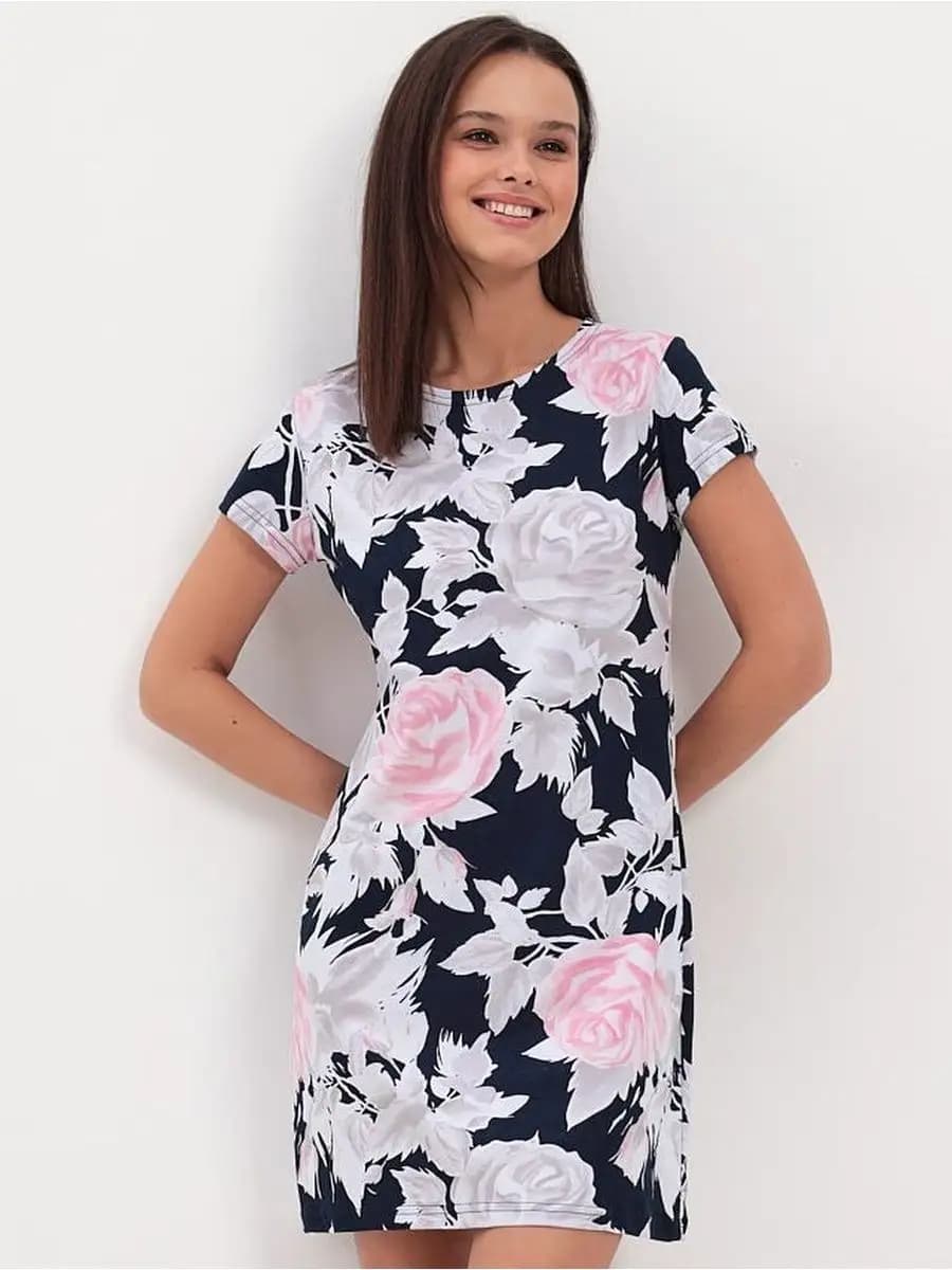 Платье для дома, туника летняя, ночная сорочка