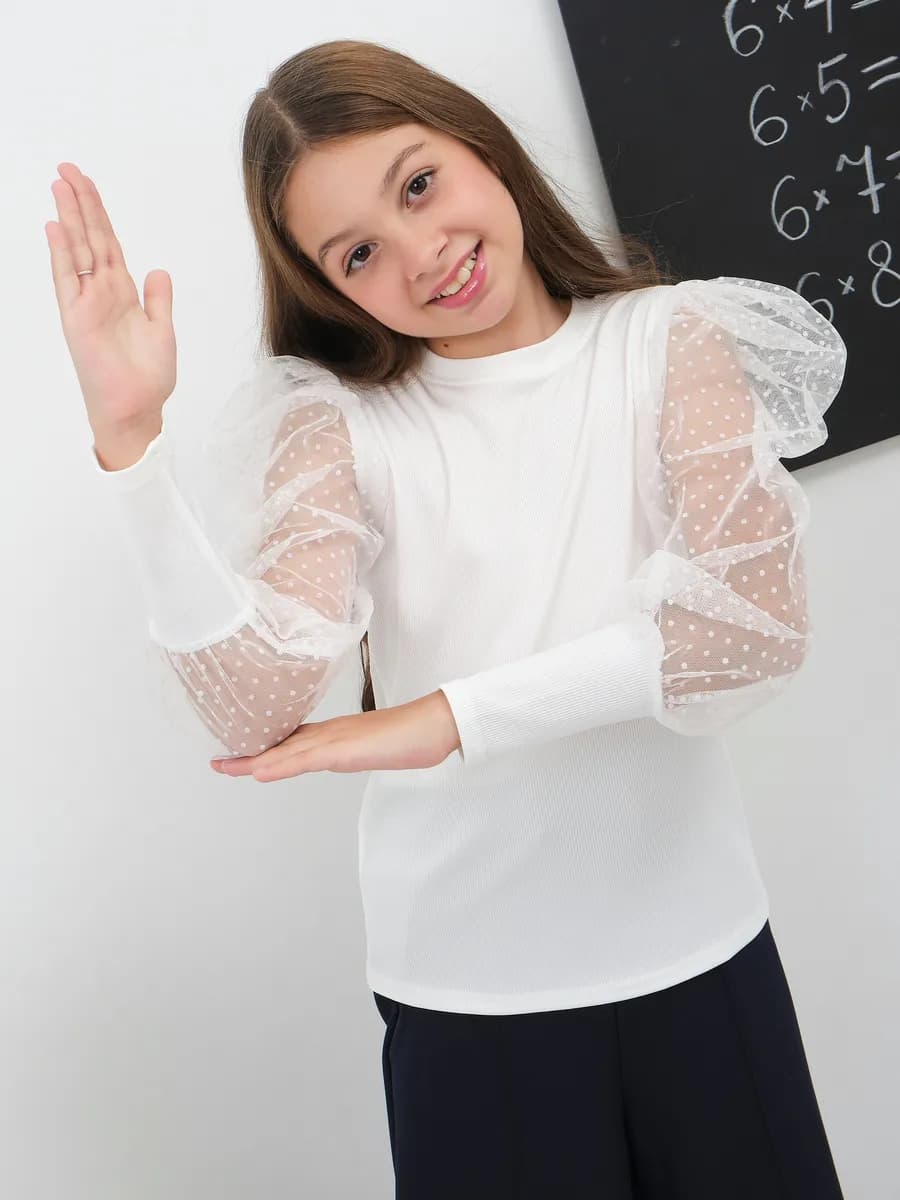 Блузка школьная